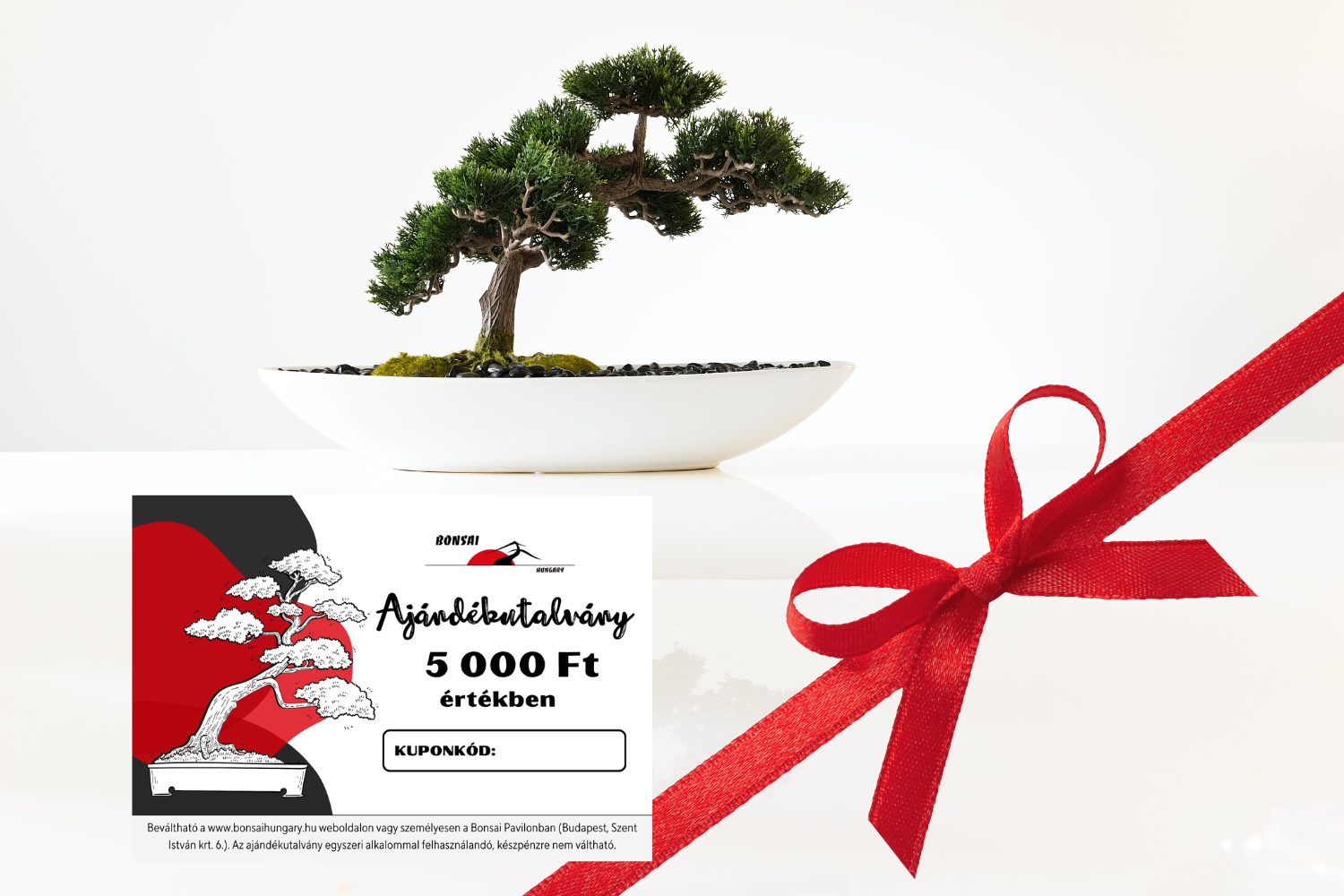 Bonsai ajándékutalvány