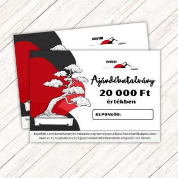 Bonsai ajándékutalvány