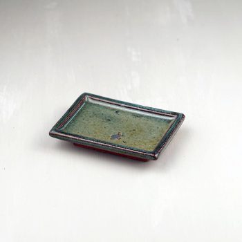 Bonsai alátét - zöld, 10 cm