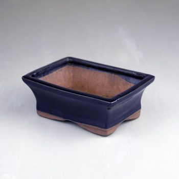 Bonsai tál - kék, 16 cm